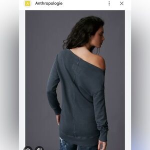 Anthropologie Pilcro// Donna Boatneck Tunic// Grey // Large